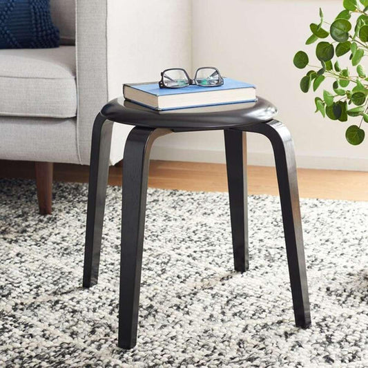 Safavieh - Luella Stackable Stool - Black - STL1000A veiw 2