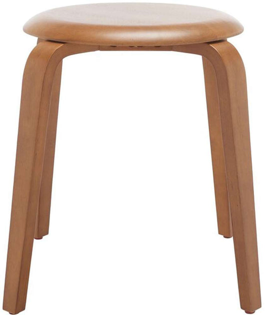 Safavieh - Luella Stackable Stool - Walnut - STL1000B veiw 1