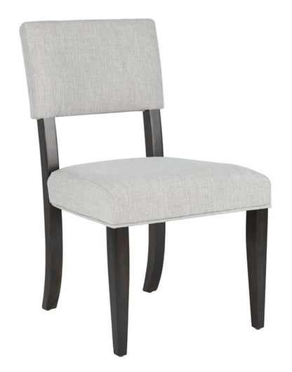 Safavieh - Couture - Luis Wood Dining Chair - Dark Brown - Taupe  (Set of 2) - SFV2107A-SET2 veiw 3