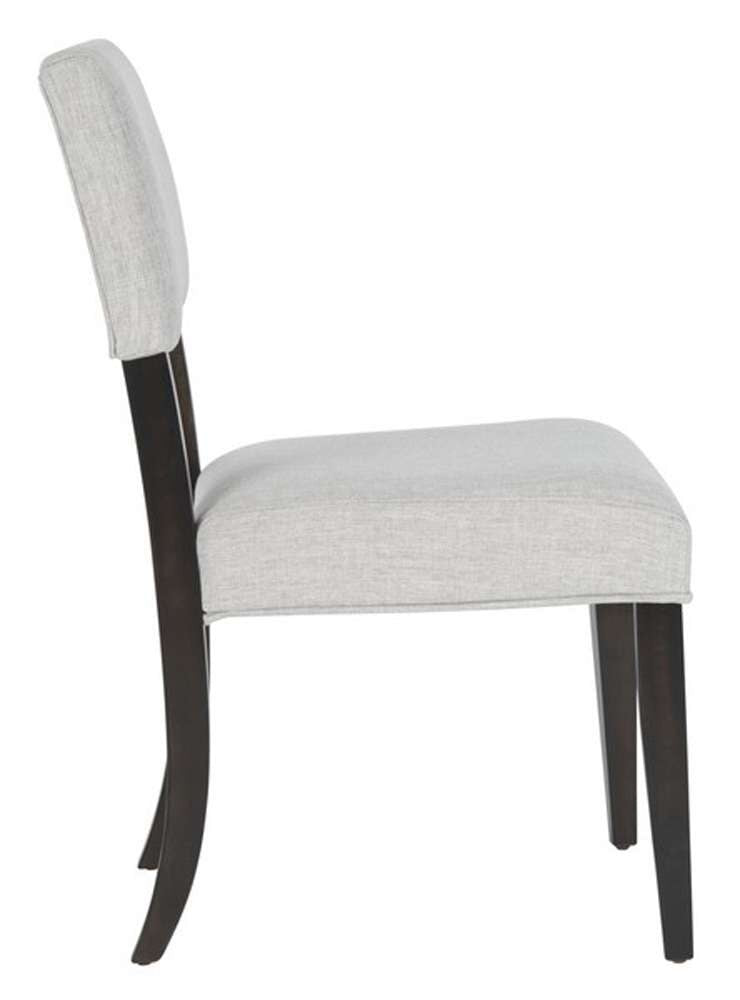 Safavieh - Couture - Luis Wood Dining Chair - Dark Brown - Taupe  (Set of 2) - SFV2107A-SET2 veiw 4