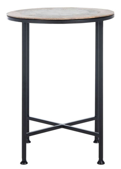 Safavieh - Lumi Agate Accent Table - Multi Color Black - Agate - ACC5302A veiw 1