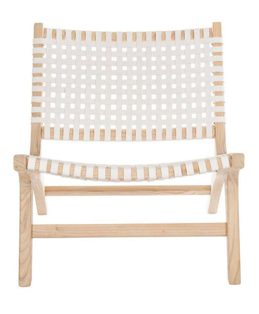 Safavieh - Luna Accent Chair - White - Natural - ACH1002A veiw 1