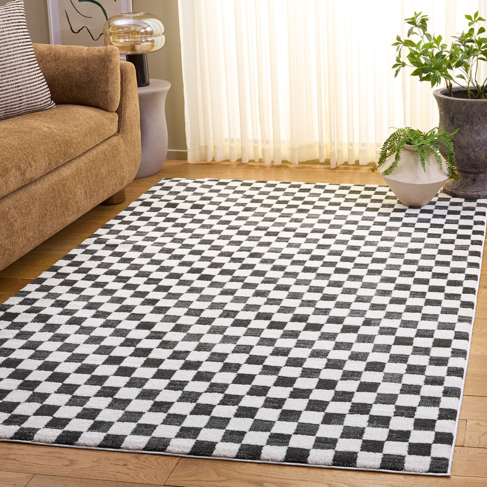 Safavieh - Lunara 300Z Black / Ivory - 5.3" X 7.6" - LUA300Z-5 view 2