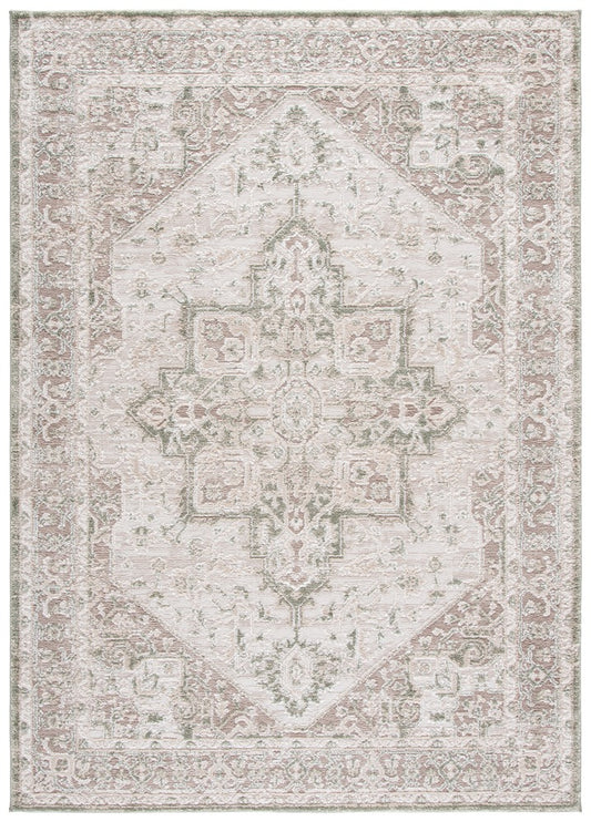 Safavieh - Lunara 318W Ivory / Green - 9" X 12" - LUA318W-9 view 1