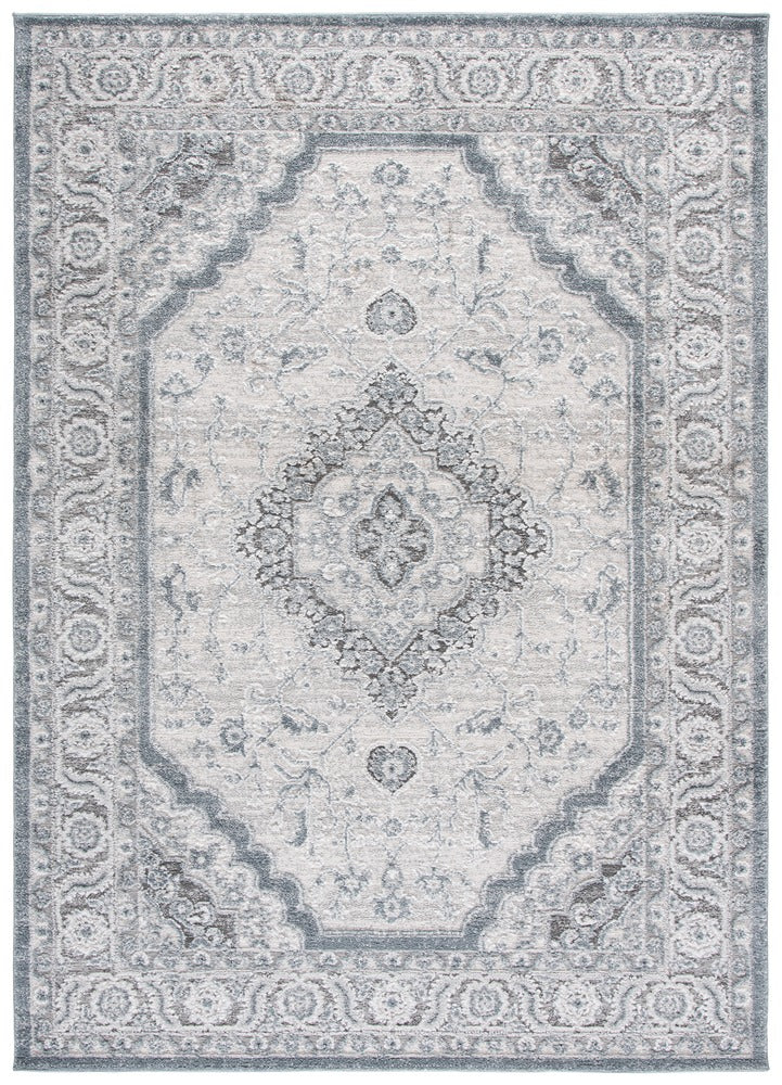 Safavieh - Lunara 320L Ivory / Blue - 8" X 10" - LUA320L-8 view 1