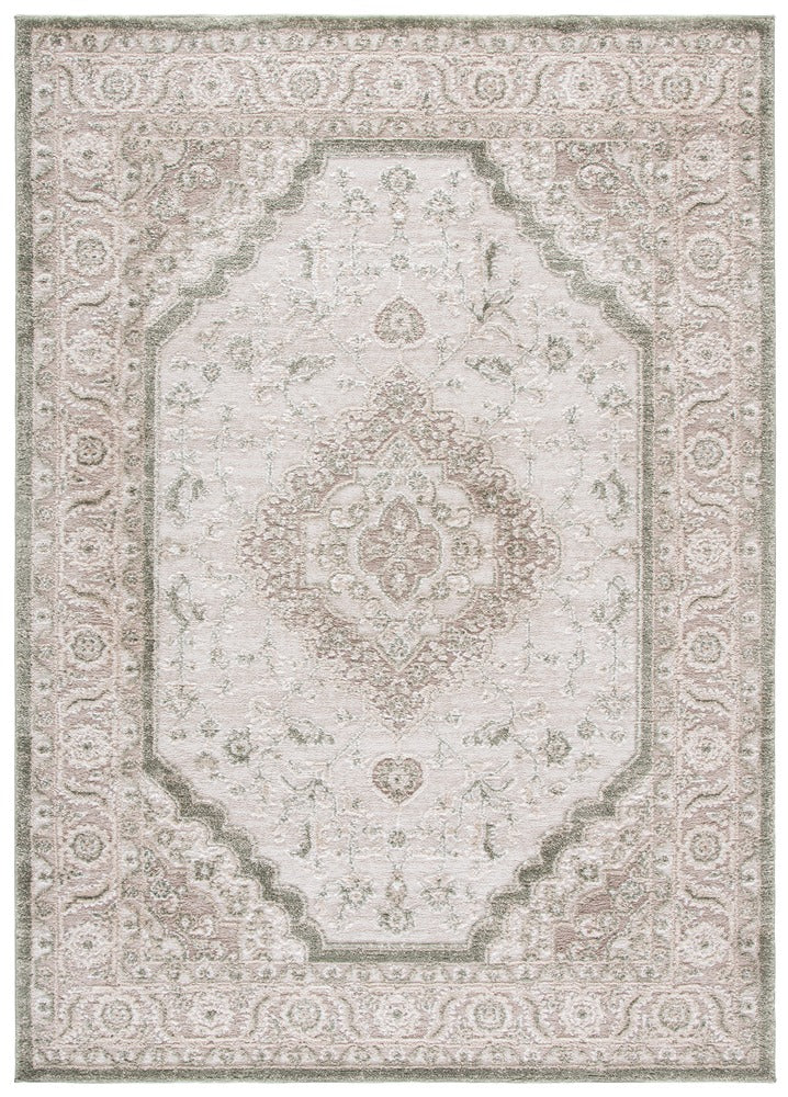 Safavieh - Lunara 320W Ivory / Green - 8" X 10" - LUA320W-8 view 1
