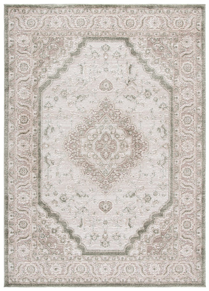 Safavieh - Lunara 320W Ivory / Green - 8" X 10" - LUA320W-8 view 1