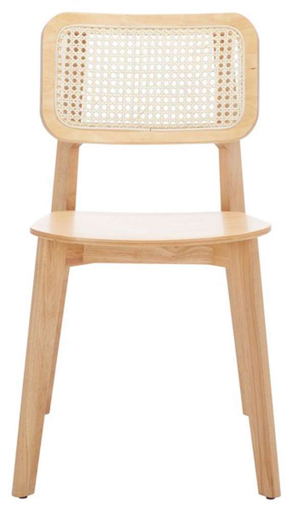Safavieh - Luz Cane Dining Chair - Natural  (Set of 2) - DCH1006A-SET2 veiw 1
