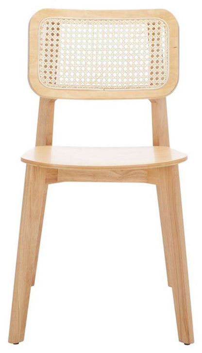 Safavieh - Luz Cane Dining Chair - Natural  (Set of 2) - DCH1006A-SET2 veiw 1