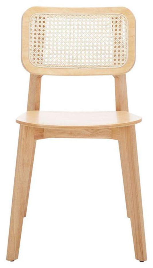 Safavieh - Luz Cane Dining Chair - Natural  (Set of 2) - DCH1006A-SET2 veiw 1