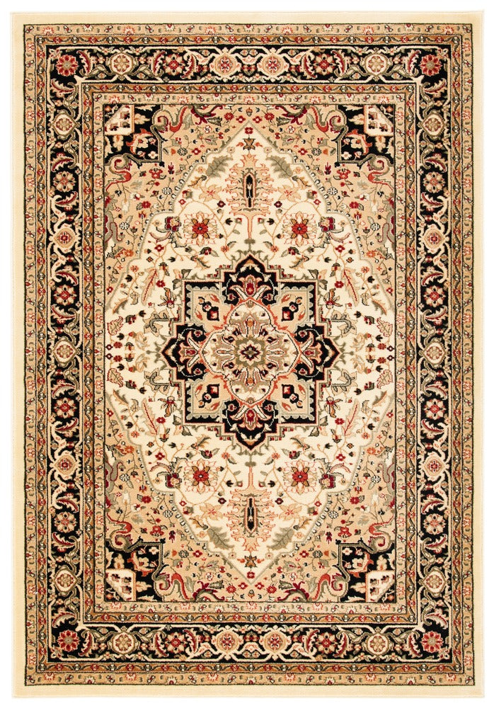 Safavieh - Lyndhurst 330C Beige Black - 10" X 14" - LNH330C-10 view 1