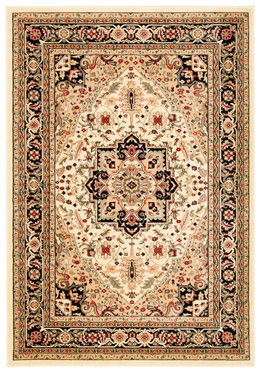 Safavieh - Lyndhurst 330C Beige Black - 10" X 14" - LNH330C-10 view 1