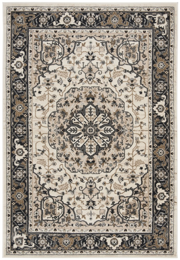 Safavieh - Lyndhurst 334K Cream Navy - 10" X 14" - LNH334K-10 view 1
