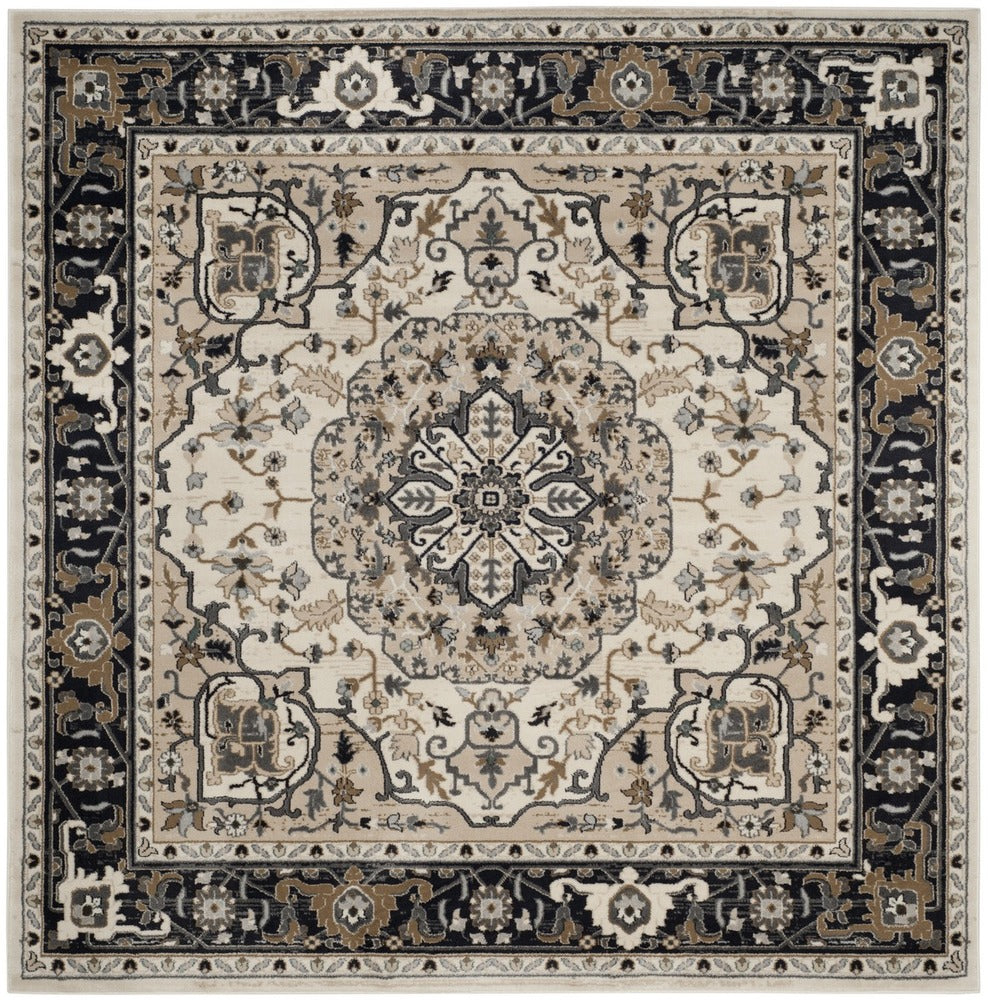Safavieh - Lyndhurst 334K Cream Navy - 5.3" X 5.3" - LNH334K-5SQ view 1