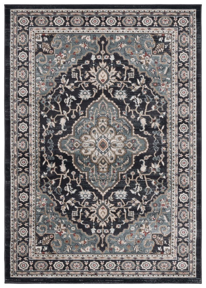 Safavieh - Lyndhurst 338C Anthracite Teal - 2" X 3" - LNH338C-2 view 1
