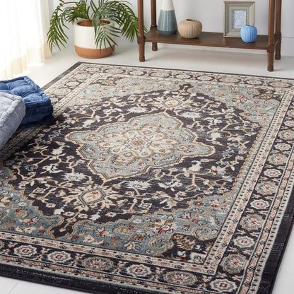 Safavieh - Lyndhurst 338C Anthracite Teal - 2" X 3" - LNH338C-2 view 2