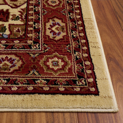 Safavieh - Lyndhurst 338D Ivory Rust - 5.3" X 7.6" - LNH338D-5 view 3