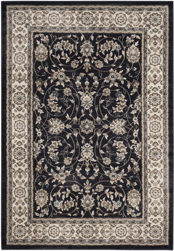Safavieh - Lyndhurst 340D Anthracite Cream - 10" X 14" - LNH340D-10 view 1