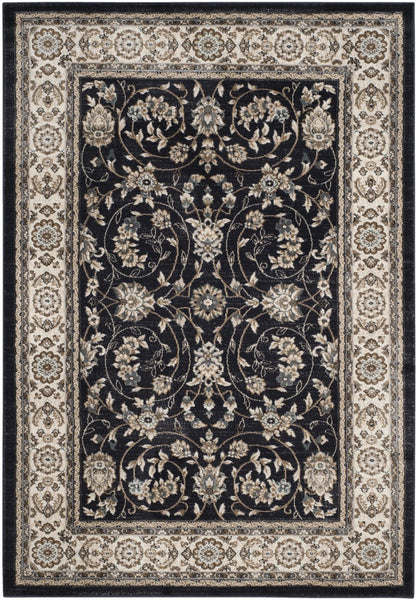 Safavieh - Lyndhurst 340D Anthracite Cream - 11" X 15" - LNH340D-1115 view 1