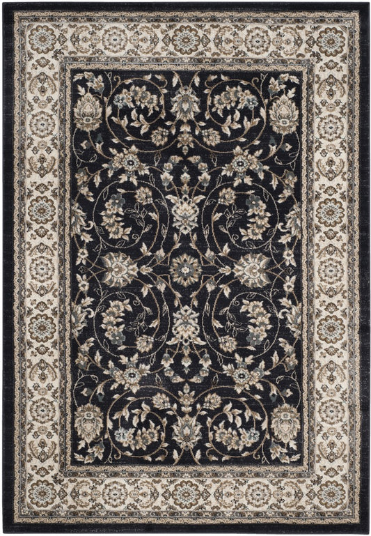 Safavieh - Lyndhurst 340D Anthracite Cream - 11" X 15" - LNH340D-1115 view 1