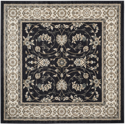 Safavieh - Lyndhurst 340D Anthracite Cream - 5.3" X 5.3" - LNH340D-5SQ view 1