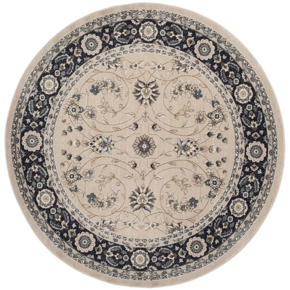 Safavieh - Lyndhurst 340K Light Beige Anthracite - 5.3" X 5.3" - LNH340K-5R view 1