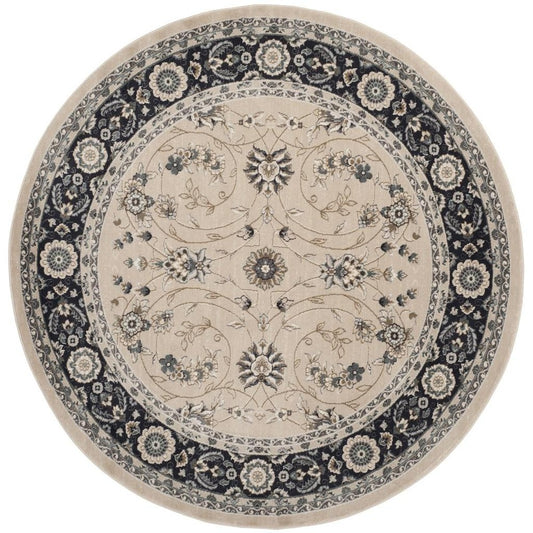 Safavieh - Lyndhurst 340K Light Beige Anthracite - 8" X 8" - LNH340K-8R view 1