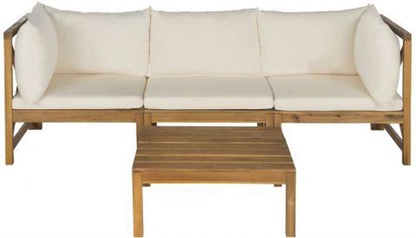 Safavieh - Lynwood Outdoor Sectional - Natural - Beige - PAT6713A veiw 1
