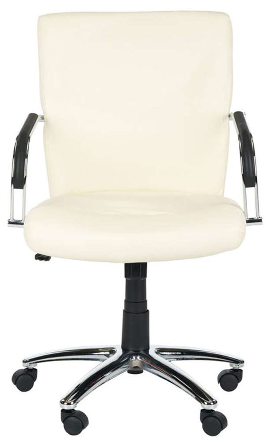 Safavieh - Lysette Desk Chair - Creme - FOX8500A veiw 1