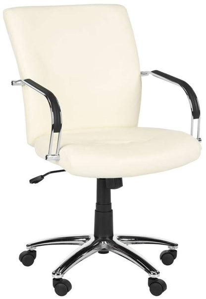 Safavieh - Lysette Desk Chair - Creme - FOX8500A veiw 3