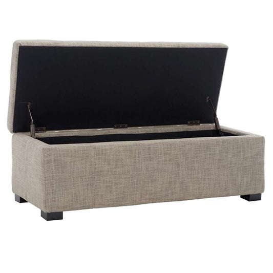 Safavieh - Madison Lg Storage Bench - Stone - HUD8226M veiw 2