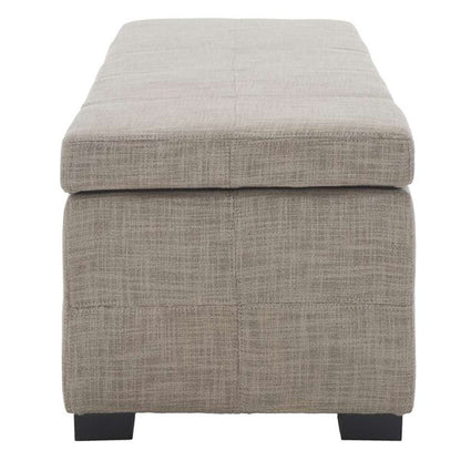 Safavieh - Madison Lg Storage Bench - Stone - HUD8226M veiw 3