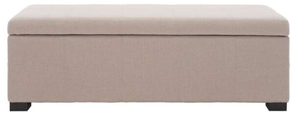 Safavieh - Madison Lg Storage Bench - Taupe - HUD8226L veiw 1