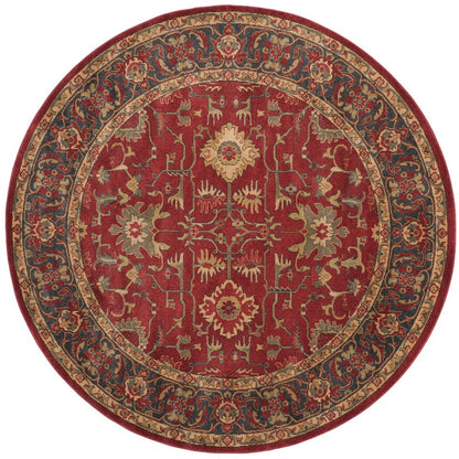 Safavieh - Mahal 693F Red Navy - 8" X 8" - MAH693F-8R view 1