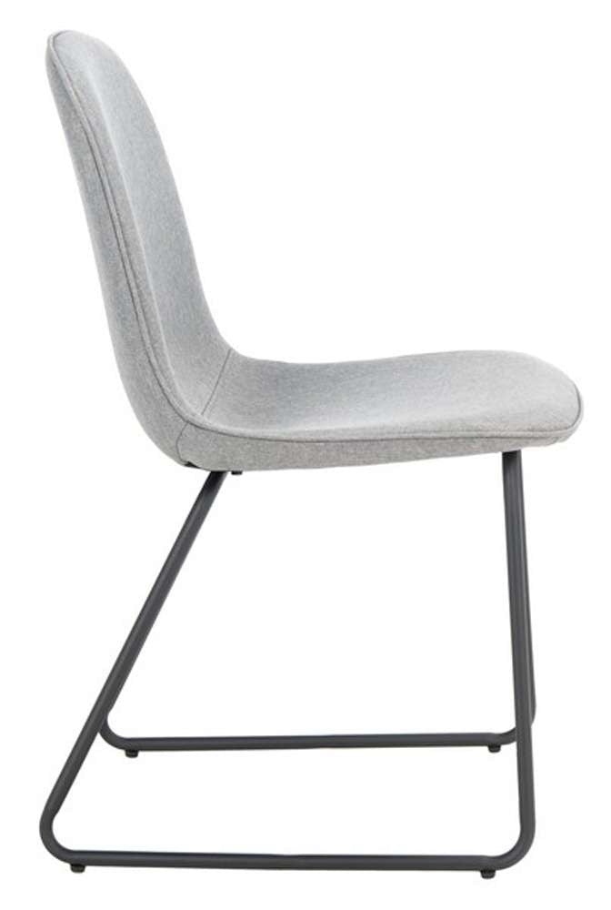 Safavieh - Makalu Dining Chair - Grey - Black  (Set of 2) - DCH2003A-SET2 veiw 3