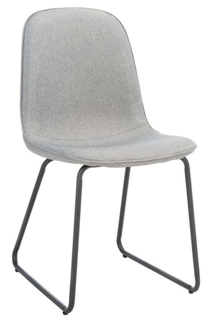 Safavieh - Makalu Dining Chair - Grey - Black  (Set of 2) - DCH2003A-SET2 veiw 4