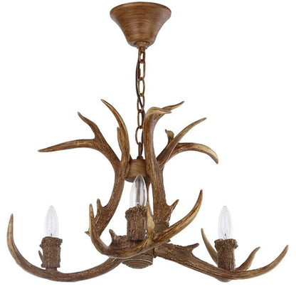 Safavieh - Makani 3Lt 21in Chandelier - Brown - CHA4002A veiw 2