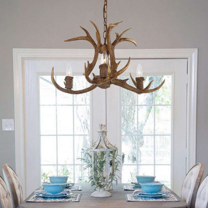 Safavieh - Makani 3Lt 21in Chandelier - Brown - CHA4002A veiw 3