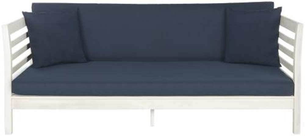 Safavieh - Malibu Day Bed - Antique White - Navy - PAT6725D veiw 1
