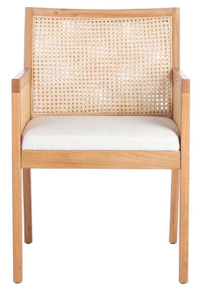 Safavieh - Couture - Malik Rattan Dining Chair - Natural - SFV4105B veiw 1
