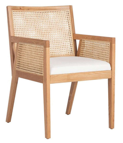 Safavieh - Couture - Malik Rattan Dining Chair - Natural - SFV4105B veiw 3
