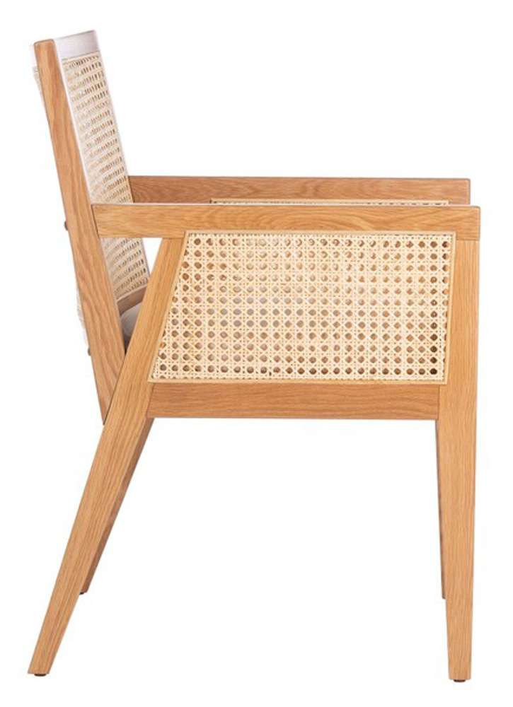 Safavieh - Couture - Malik Rattan Dining Chair - Natural - SFV4105B veiw 4