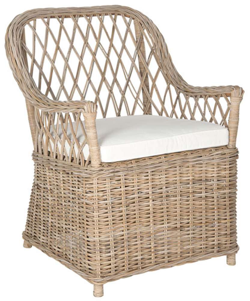 Safavieh - Maluku Arm Chair - Natural - FOX1604A veiw 3