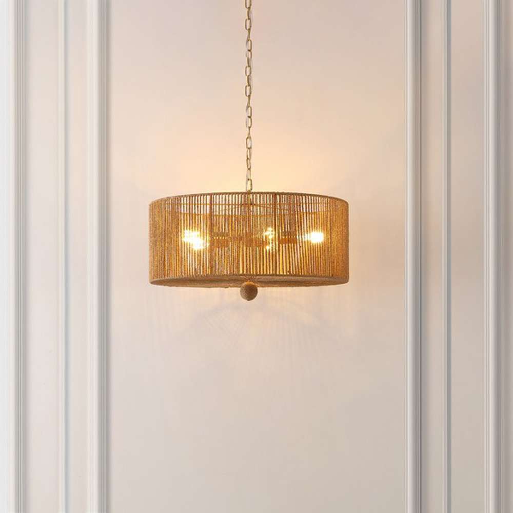 Safavieh - Mamba 5 Lt 24in Pendant - Natural - Gold - PND4186A veiw 2