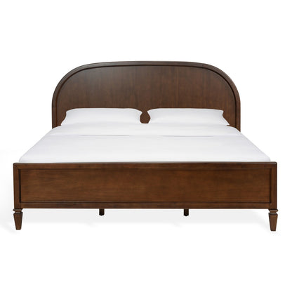 Safavieh - Mandie Wood King Bed / Walnut - SFV4284B-K-2BX view 1