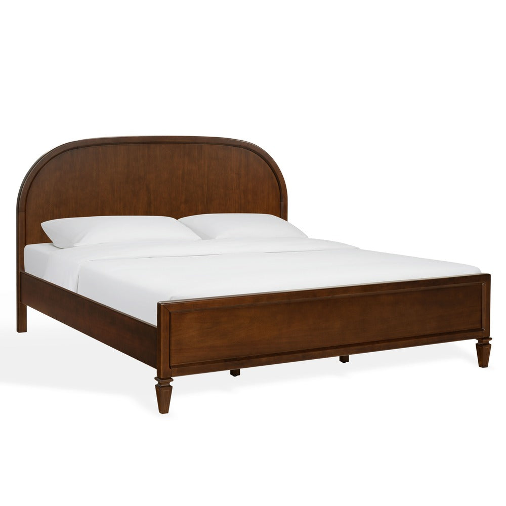 Safavieh - Mandie Wood King Bed / Walnut - SFV4284B-K-2BX view 3