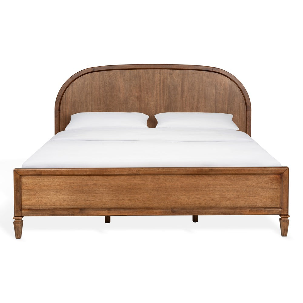Safavieh - Mandie Wood Queen Bed / Light Brown - SFV4284A-Q-2BX view 1