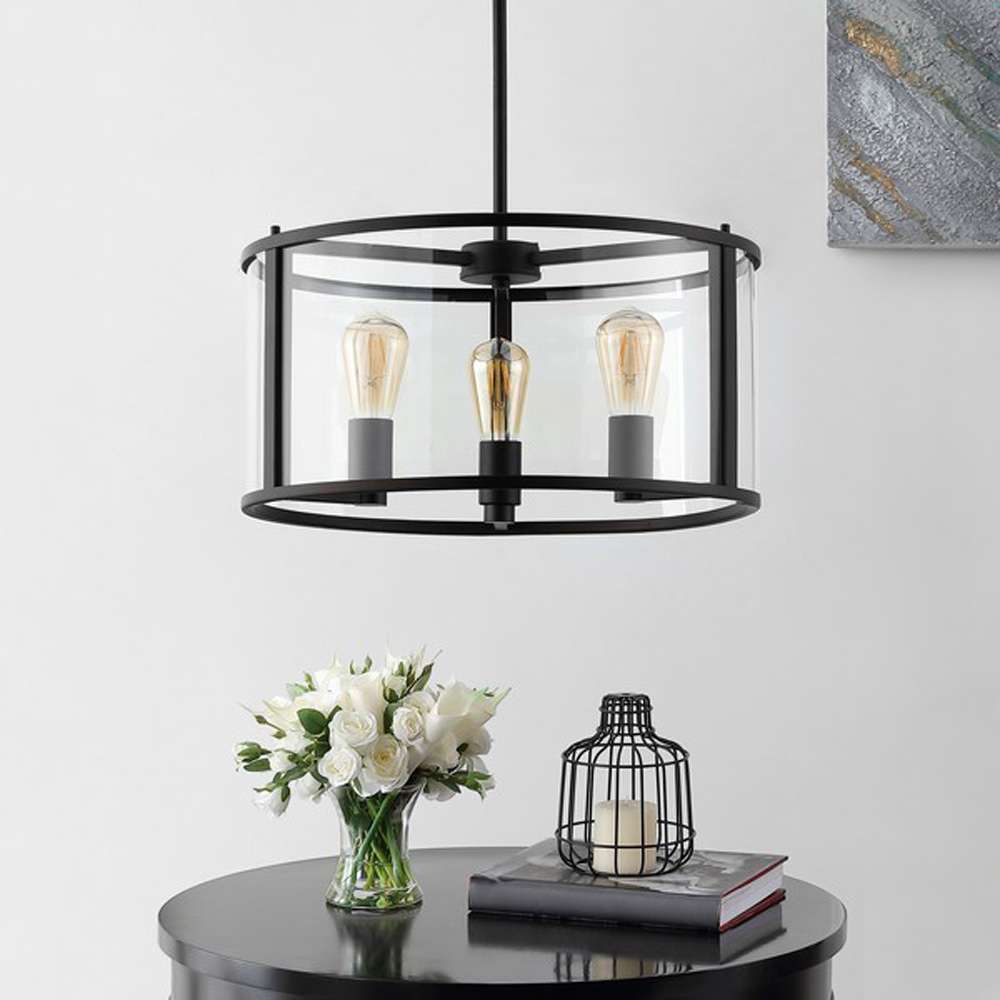 Safavieh - Manlen 3Lt 18 Inch Pendant - Bronze - PND4116A veiw 1