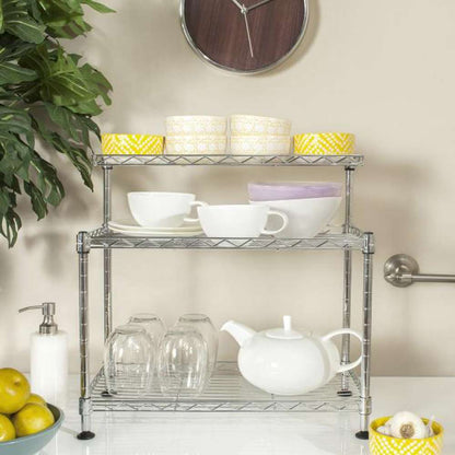 Safavieh - Marcel Mini Rack - Chrome - HAC1010A veiw 2