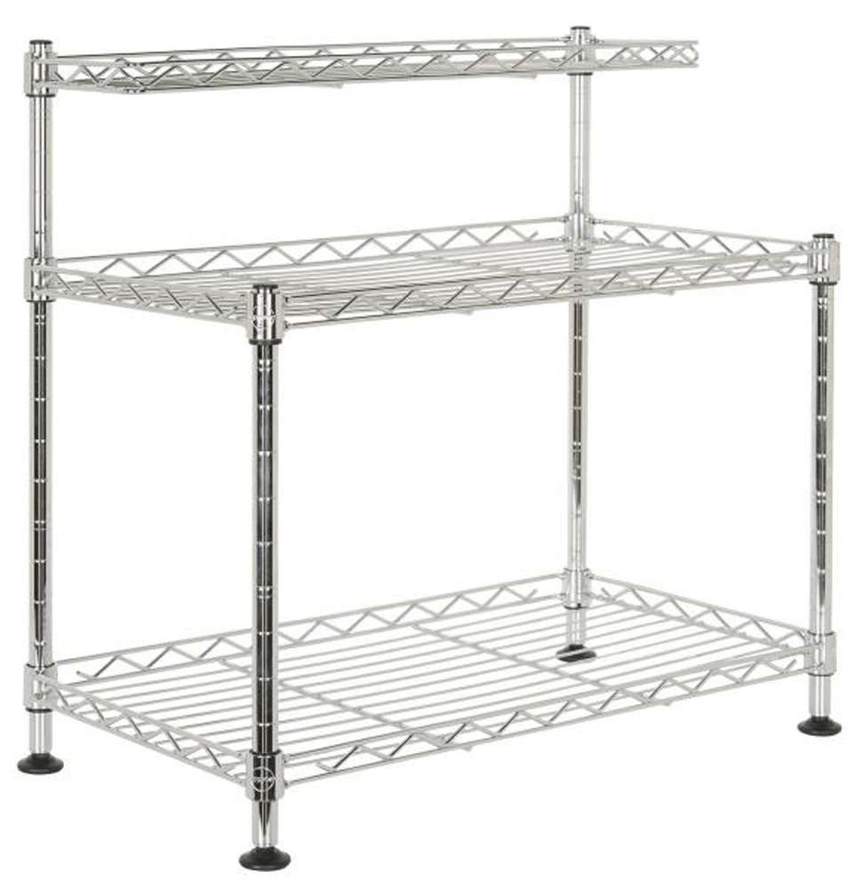 Safavieh - Marcel Mini Rack - Chrome - HAC1010A veiw 3
